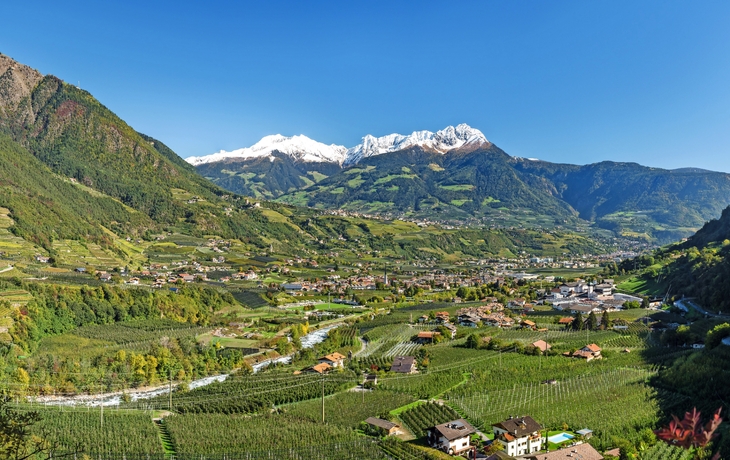 Blick auf Meran