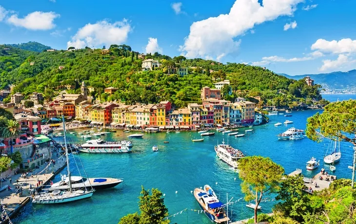 Aussicht auf Portofino