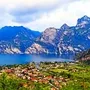 Riva del Garda in der Provinz Trentino am Gardasee, Italien