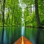 Kahnfahrt im Spreewald, Deutschland