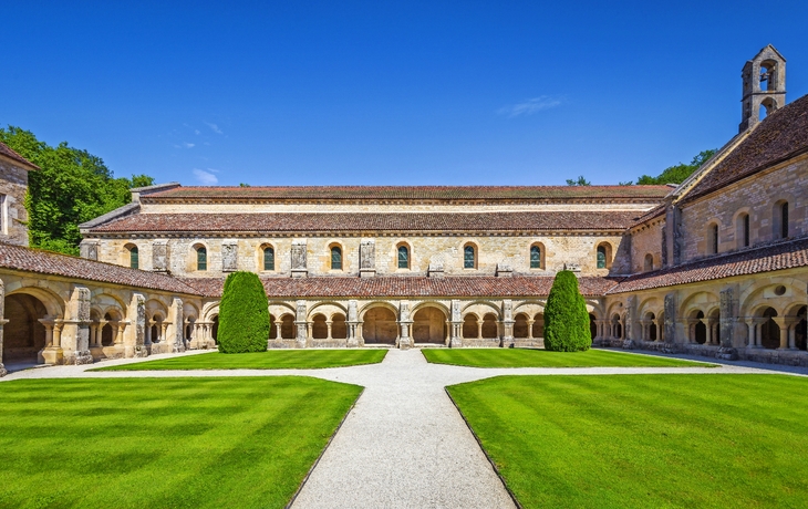 Abtei von Fontenay, Burgund, Frankreich