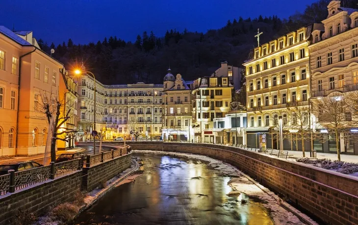 Winter in Karlovy Vary