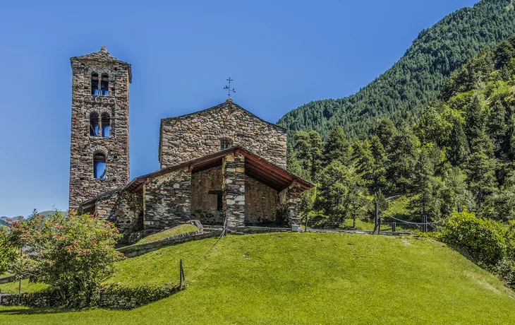 Sant Joan de Caselles in der Nähe der Ortschaft Canillo