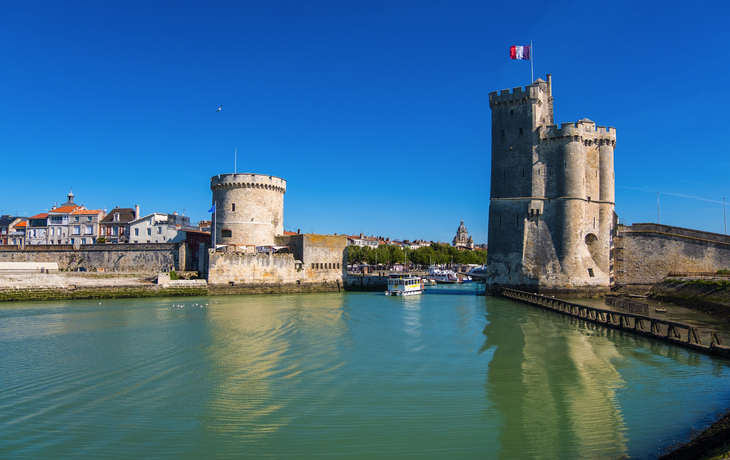 Hafen von La Rochelle in Frankreich