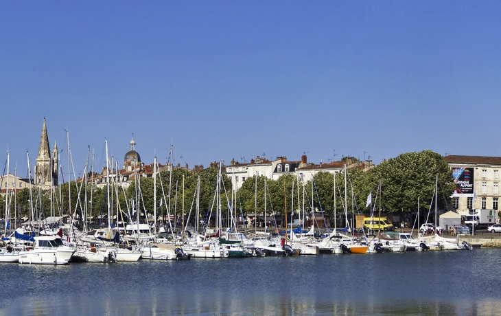 Hafen in La Rochelle, Frankreich