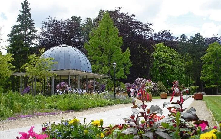 Trinkpavillon im Kurpark von Friedrichroda