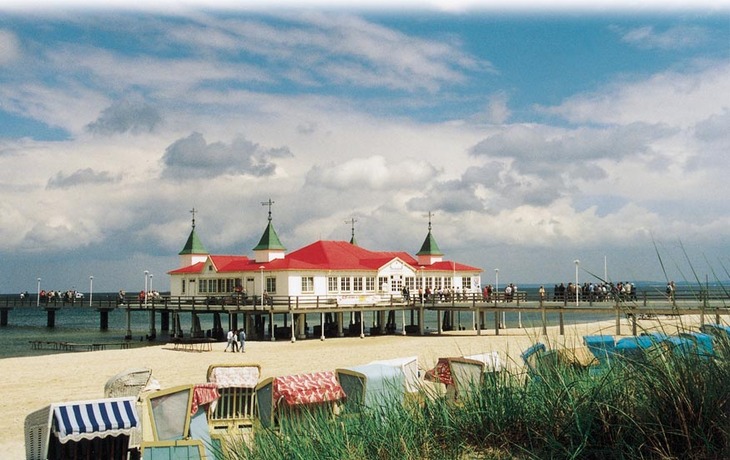 Strand, Strandkörbe, Usedom