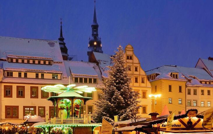 Weihnachtsmarkt in Freiberg