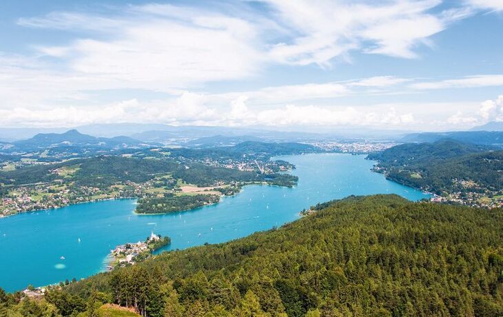 Blick auf den Wörthersee