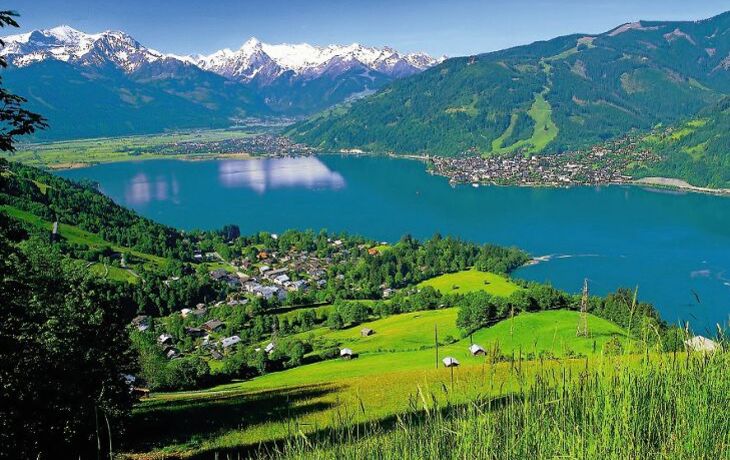 Blick auf Zell am See