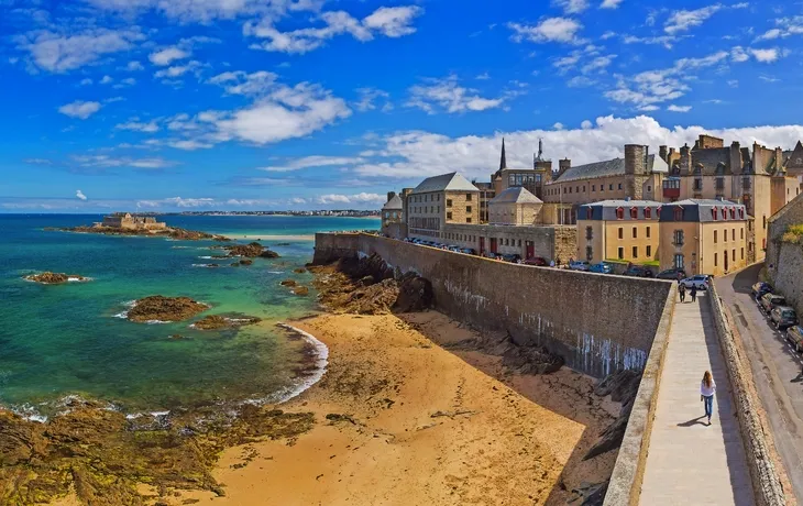 Saint-Malo in der Bretagne, Frankreich