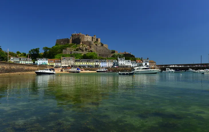 Gorey Castle auf Jersey