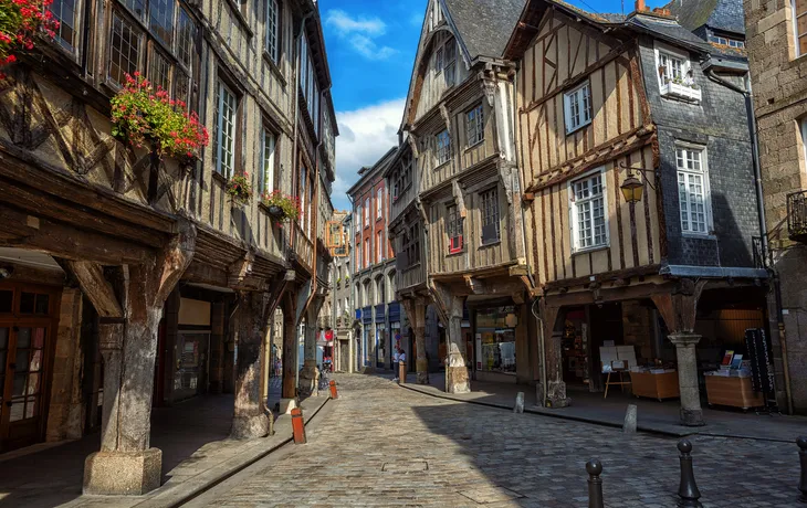 Dinan in der Bretagne