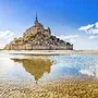 Mont Saint-Michel in der Normandie, Frankreich