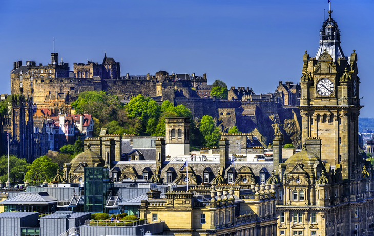 Edinburgh Castle in Edinburgh, Schottland