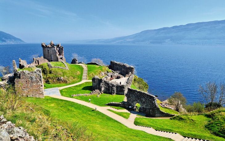 Urquhart Castle am Loch Ness