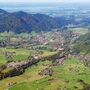 Blick vom Rauschberg auf Ruhpolding