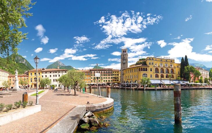 Blick auf Riva del Garda