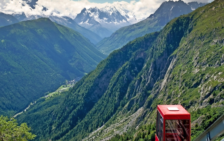 Standseilbahn am Lac d'Emosson