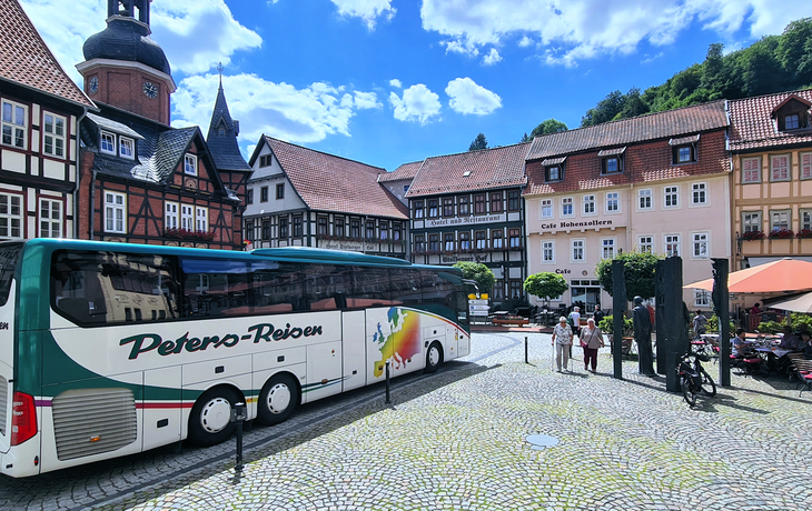 Eine Pause bei der Harz-Rundfahrt