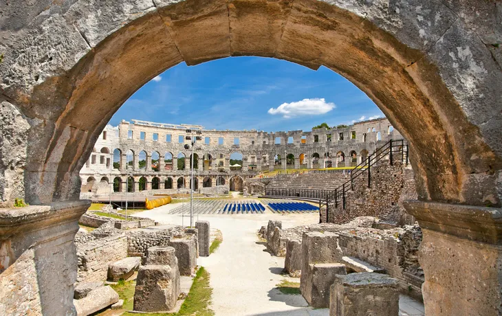 Amphitheater in Pula