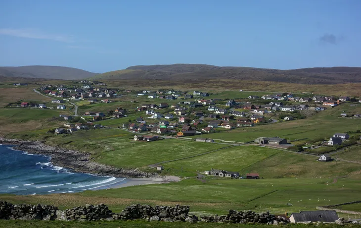 Lerwick auf den Shetland Inseln