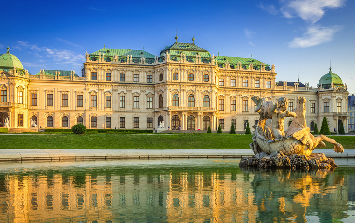 Schloss Belvedere in Wien, Österreich