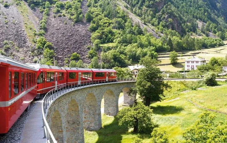 Kreisviadukt in Brusio