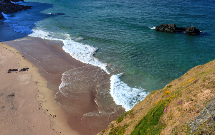 Durness Beach in Schottland