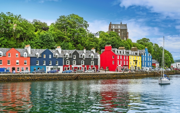 Tobermory an einem Sommertag