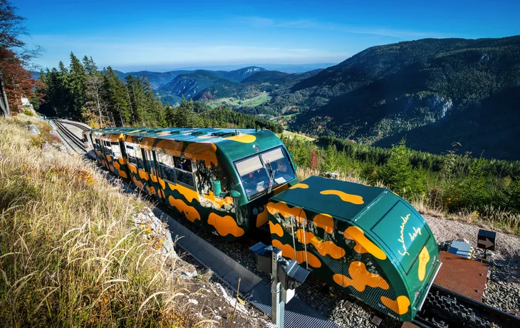 Salamanderzug der Schneebergbahn