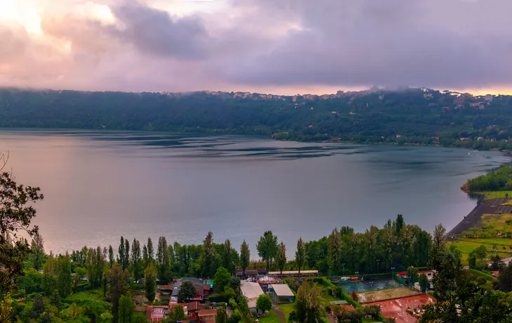 Lago Albano in Italien