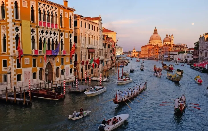 historische Regatta in Venedig, Italien