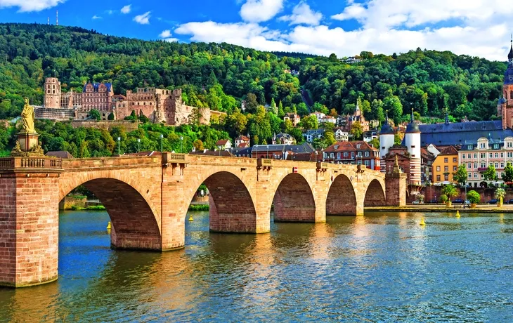 Blick auf Heidelberg