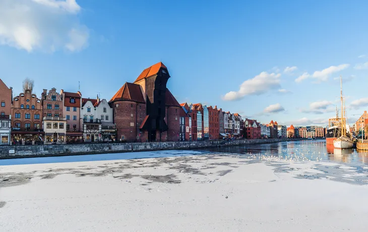 winterliches Danzig in Polen