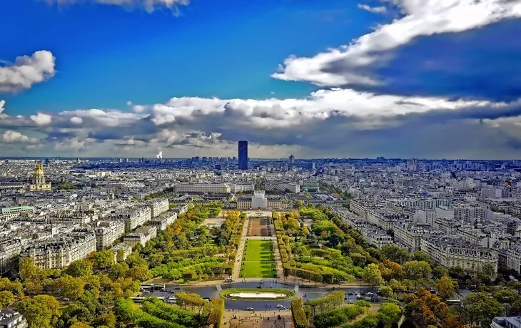 Skyline von Paris, Frankreich