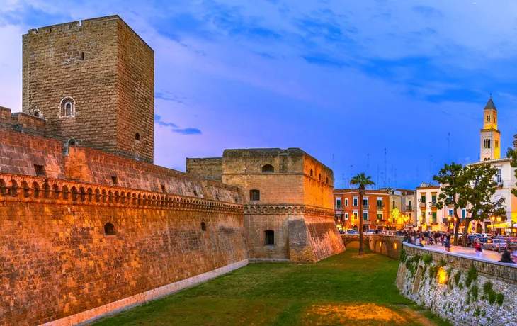 Castello Svevo in Bari in Apulien, Italien