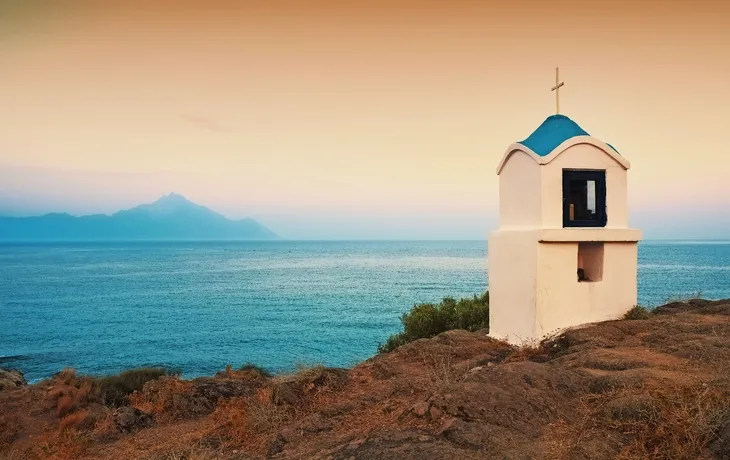 Kapelle auf der Halbinsel Chalkidiki, Griechenland