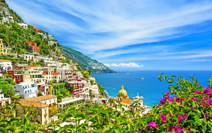 Positano an der Amalfiküste