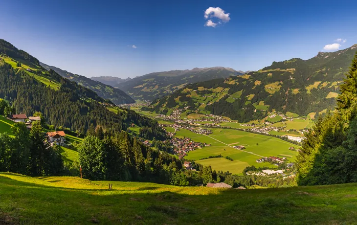 Keilkeller Wasserfall bei Mayrhofen im Zillertal