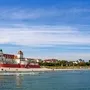 Strand in Binz mit dem ortsbildprägendem Kurhaus