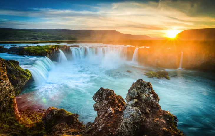 Goðafoss-Wasserfall auf Island