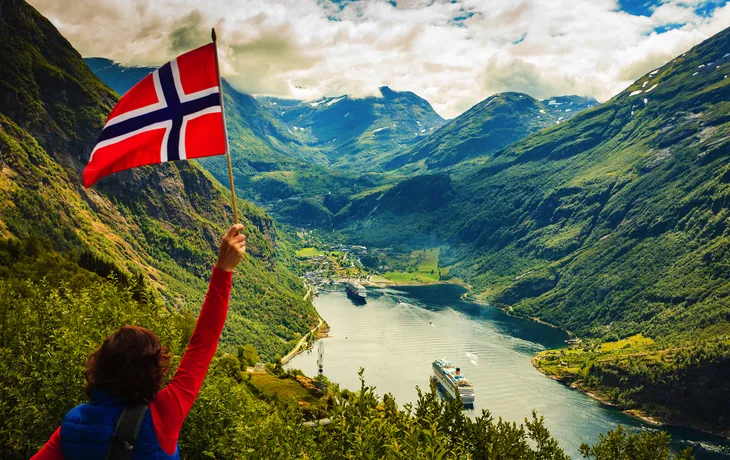 Geirangerfjord in Norwegen