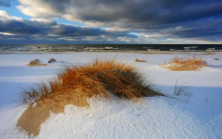 Kolobrzeg im Winter