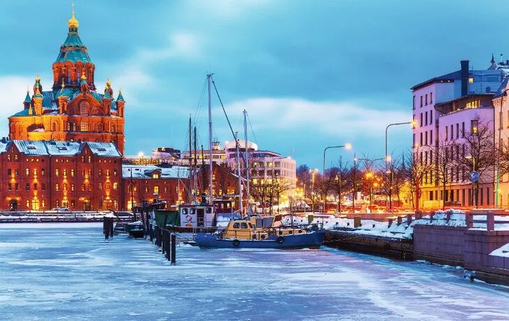 Winter in Helsinki,Finnland