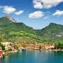 Riva del Garda in der Provinz Trentino am Gardasee, Italien